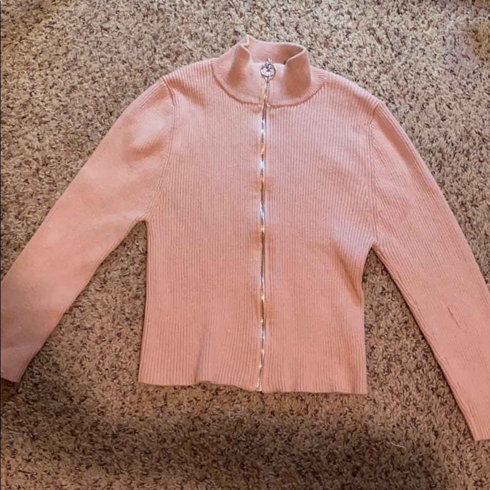 Mock Neck quarter sleeve shirt